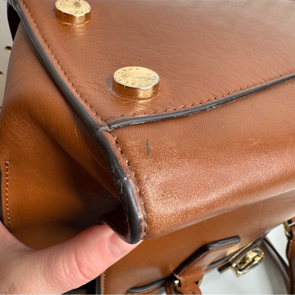 Michael‎ Kors | Hamilton Traveler Luggage Messenger Leather Crossbody Handbag - Picture 8 of 16